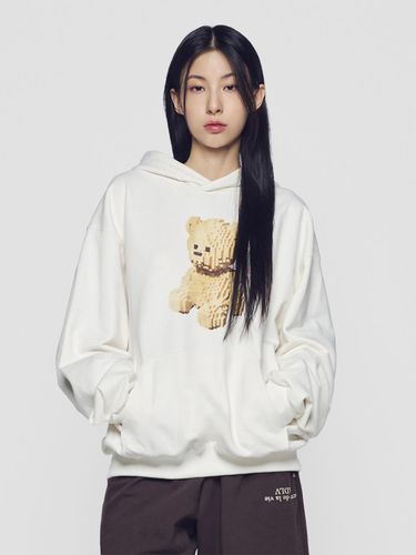 BLOCK BEAR HOODIE - acme de la vie - Modalova