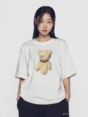 BLOCK BEAR SHORT SLEEVE T-SHIRT - acme de la vie - Modalova