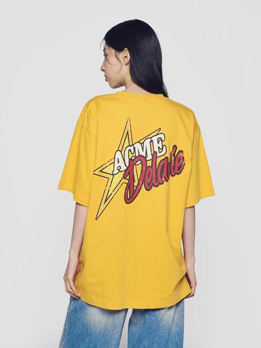 CRACK STAR LOGO SHORT SLEEVE T-SHIRT - acme de la vie - Modalova