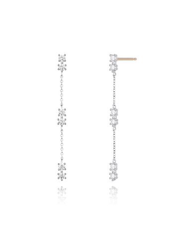 K Cubic Drop Earrings - STONEHENgE - Modalova