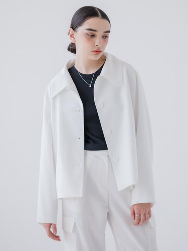 STITCH SHIRT JACKET [2color] - SY2C - Modalova