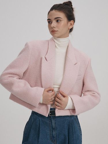 Mono Button Wool Jacket [4color] - SY2C - Modalova