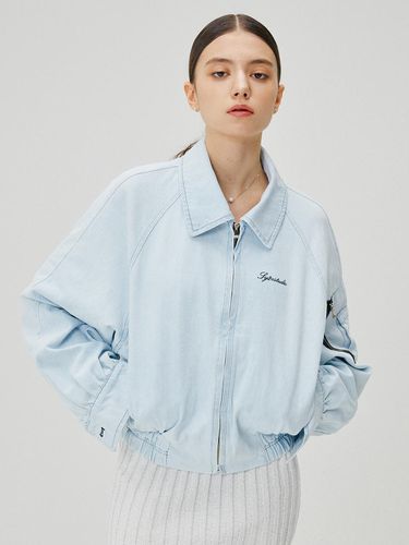 Denim Blouson Jumper [Denim] - SY2C - Modalova