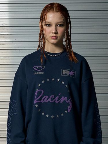 MOTOR CYCLE SWEAT SHIRT [NAVY] - runningHIGH - Modalova