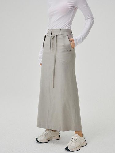 String Pocket Long Skirt [3color] - SY2C - Modalova