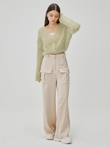 Silky Double Pocket Pants [2color] - SY2C - Modalova