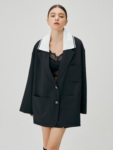 Sailor Collard Jacket [3color] - SY2C - Modalova