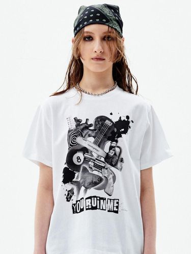 RUIN ME H/S TEE [WHITE] - runningHIGH - Modalova