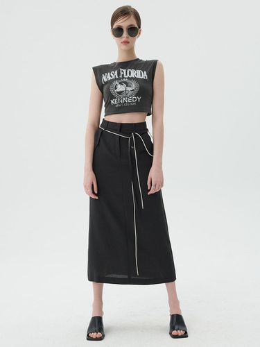 Summer String Pocket Long Skirt [] - SY2C - Modalova