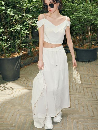 Summer String Pocket Long Skirt [] - SY2C - Modalova