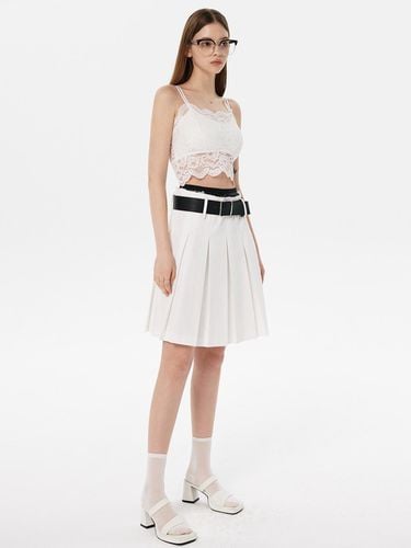 RAW EDGE PLEATS SKIRT_6color - SY2C - Modalova