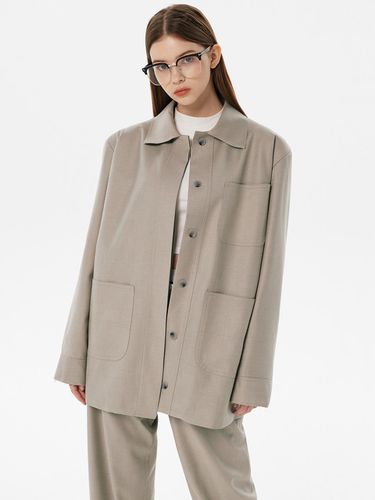 SHIRTS COLLARED JACKET_4color - SY2C - Modalova