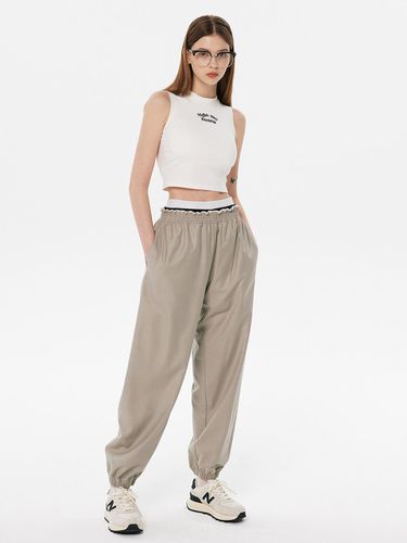 WOOVEN JOGGER PANTS_4color - SY2C - Modalova