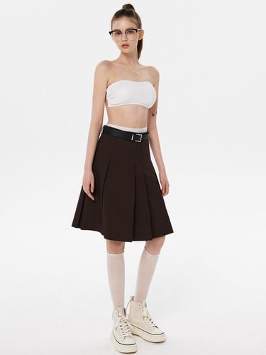 IRREGULAR PLEATS MIDI SKIRT_5color - SY2C - Modalova