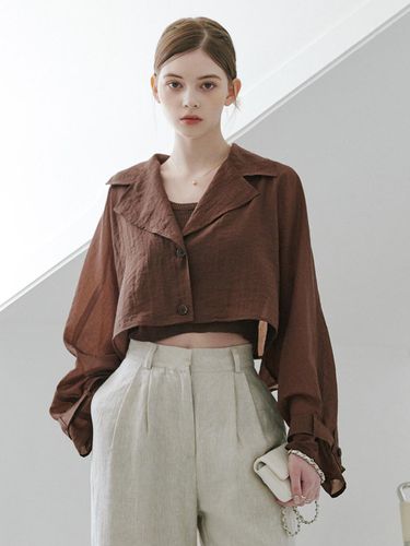 Summer Trench Crop Jacket_3color - SY2C - Modalova