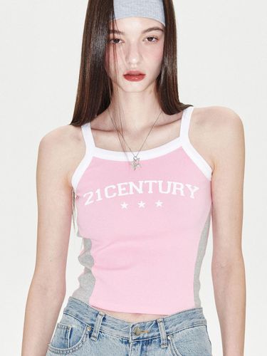 C Sporty Sleeveless [Pink] - WONDER VISITOR - Modalova