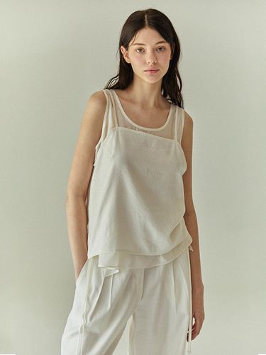 Layered Sleeveless Top Set-up_3color - SY2C - Modalova