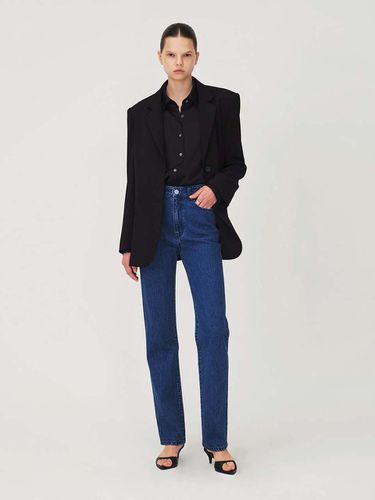 Straight Dark Blue Denim - ONE - Modalova