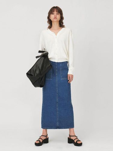 Maxi H Denim Skirt - ONE - Modalova