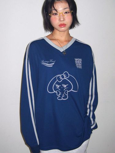 PPINTO Jersey LS-T [Navy] - WONDER VISITOR - Modalova