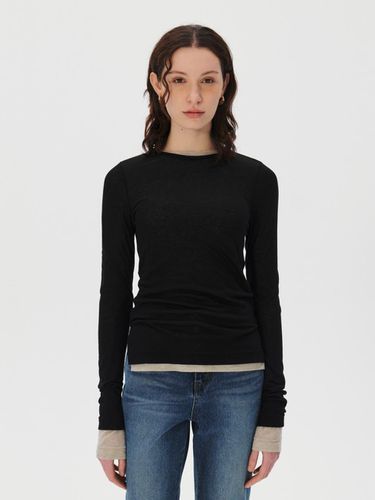 Basic Tencel Layering T-shirt - KUME - Modalova