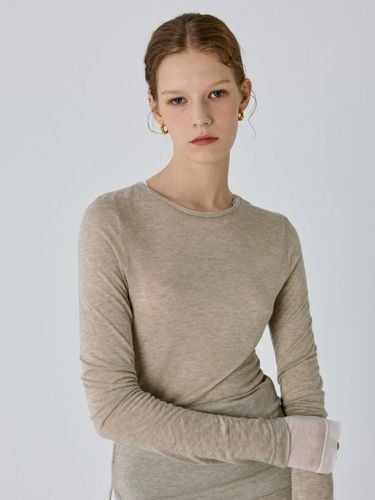 Basic Tencel Layering T-shirt - KUME - Modalova