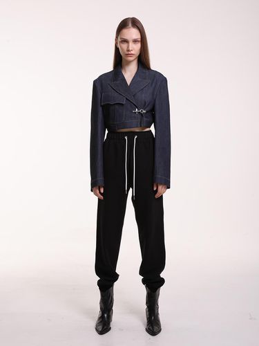 Logo embroided jogger pants in - vente - Modalova