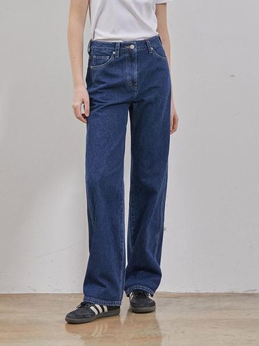 DENIM CLASSIC STRAIGHT PANTS INDIGO - RYUL + WAI: - Modalova