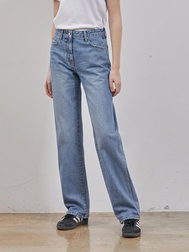 DENIM CLASSIC STRAIGHT PANTS BLUE - RYUL + WAI: - Modalova