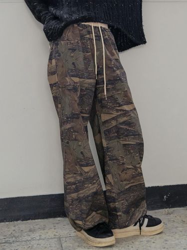 Hinoki Oversized Fit Pants - HIGHSCHOOLDISCO - Modalova