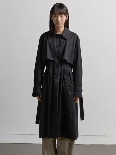 Structured Corset Trench Coat - ENSUAL - Modalova