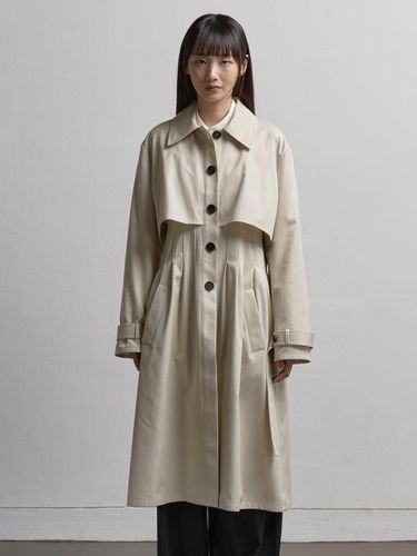 Structured Corset Trench Coat - ENSUAL - Modalova