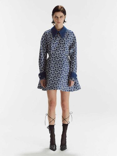 FLOWER JAQUARD DRESS Flower Jacquard dress - tibaeg - Modalova