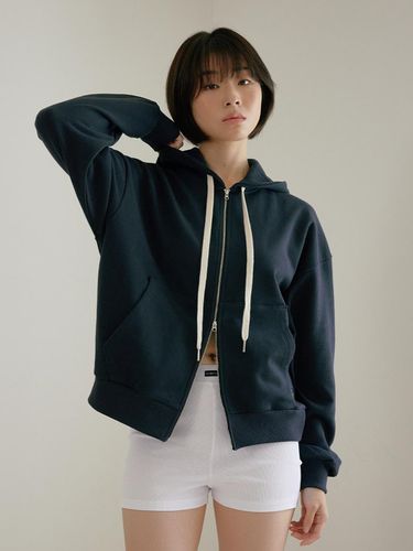 D. BASIC COTTON HOODIE ZIP-UP - 4 COLOR - DEARSTALKER - Modalova