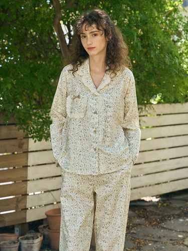 Cynthia Long-Sleeved Women's Fair Cream (30 pieces - ULLALA PAJAMAS - Modalova