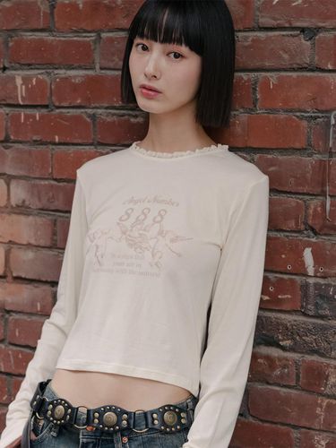 Angel Graphic Long Sleeve - HIGHSCHOOLDISCO - Modalova