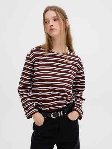 Multi Stripe Long-Sleeved T-Shirt OH4WE9810 - OLIVE DES OLIVE - Modalova