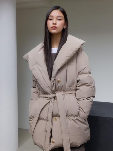 ELI DOWN PADDED JACKET_BEIGE - HEO - Modalova