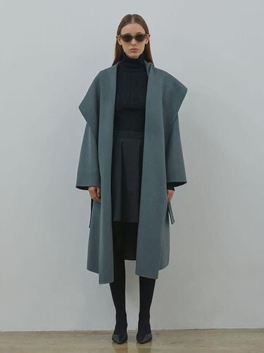 Harper Shawl Collar Coat _ - Aupres - Modalova