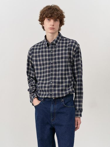 UNISEX CHECK FLANNEL SHIRT CHECK - Dunst for MEN - Modalova