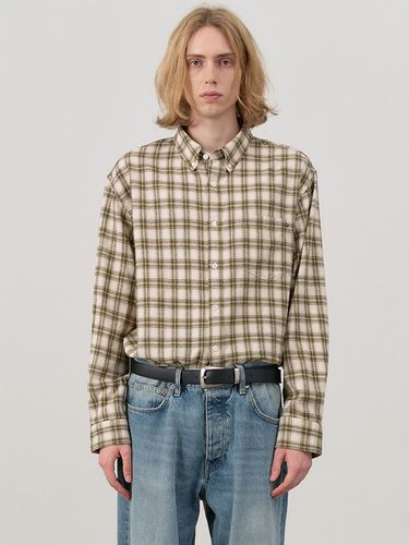 UNISEX CHECK FLANNEL SHIRT CHECK - Dunst for MEN - Modalova