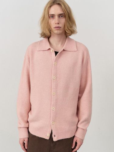 UNISEX OPEN COLLAR KNIT CARDIGAN - Dunst for MEN - Modalova