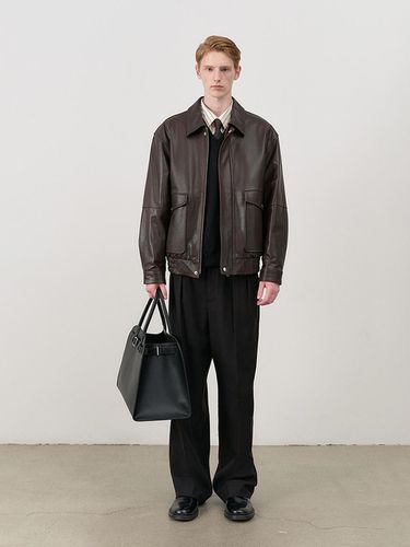 UNISEX VINTAGE A-2 LEATHER BLOUSON - Dunst for MEN - Modalova