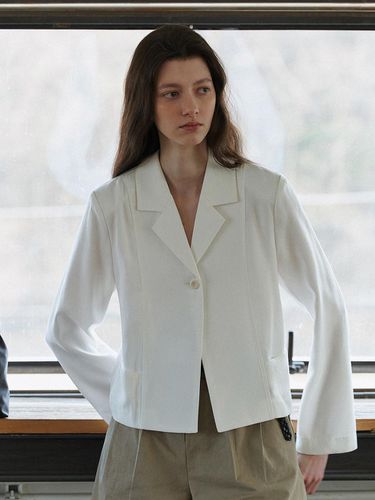 Bamboo jacket (White) - ANDNEEDS - Modalova