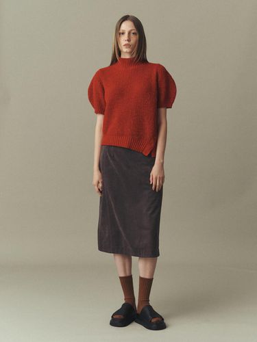 HALF SLEEVE SWEATER_RED - ahwe - Modalova