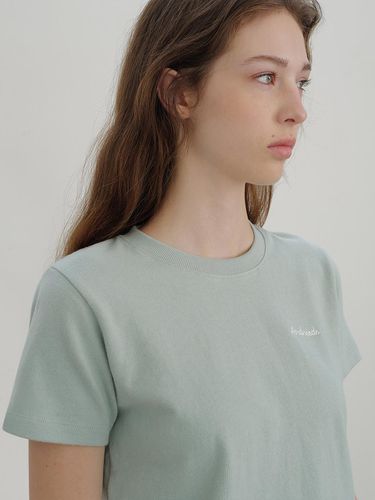 Essential Short Sleeve T-shirt _Green - ANDNEEDS - Modalova