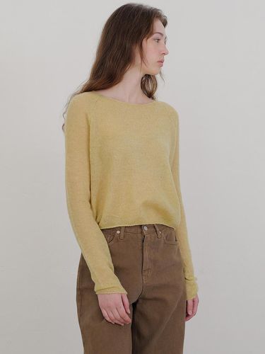 Boat neck sheer knitwear - ANDNEEDS - Modalova