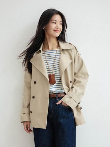 Short Trench Coat - LANGSON - Modalova