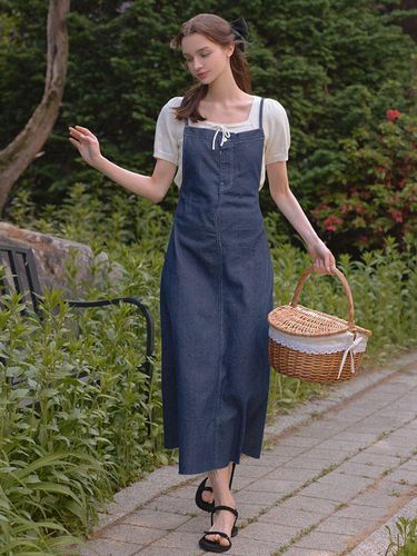 Musiel Sleeveless Denim Long dress - TWEE - Modalova