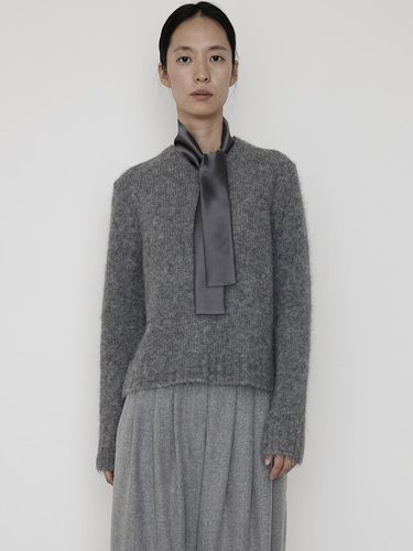 Fur grey knit - manuelle et guillaume - Modalova